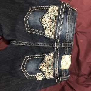 EUC bootcut Miss Me jeans
